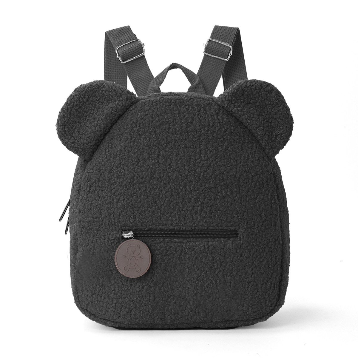 Designer Plush Backpack 2025 New Fashionable Casual Bear Ear Cartoon Backpack