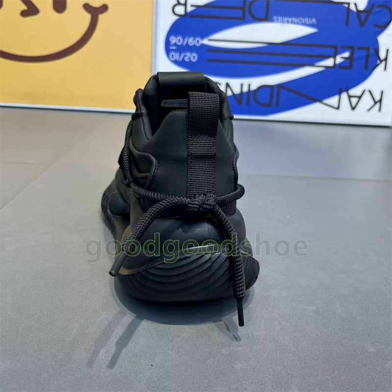 men's breathable running shoes stylish mens trainers pure black white design chunky sneakers durable non-slip outdoor shoes size 39-44