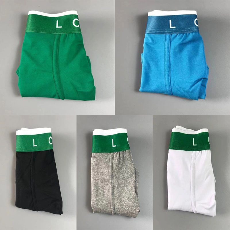 Designer Men's Underpants Men's Boxers Casual Comfortable Boxer Shorts Cotton Classic Letter Print Underpants Three-piece Set