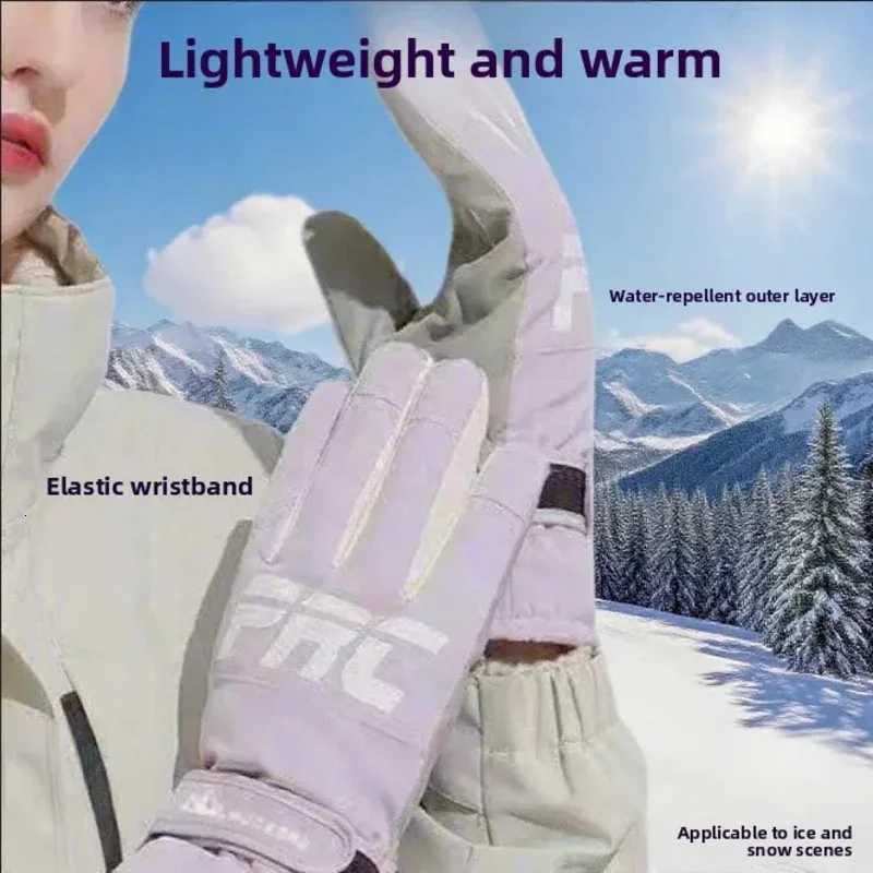 Unisex ThermalLock Winter Gloves Thick Fleece Lined WaterProof Touchscreen for Skiing Cycling Snow Activities Cold Protection Z250925