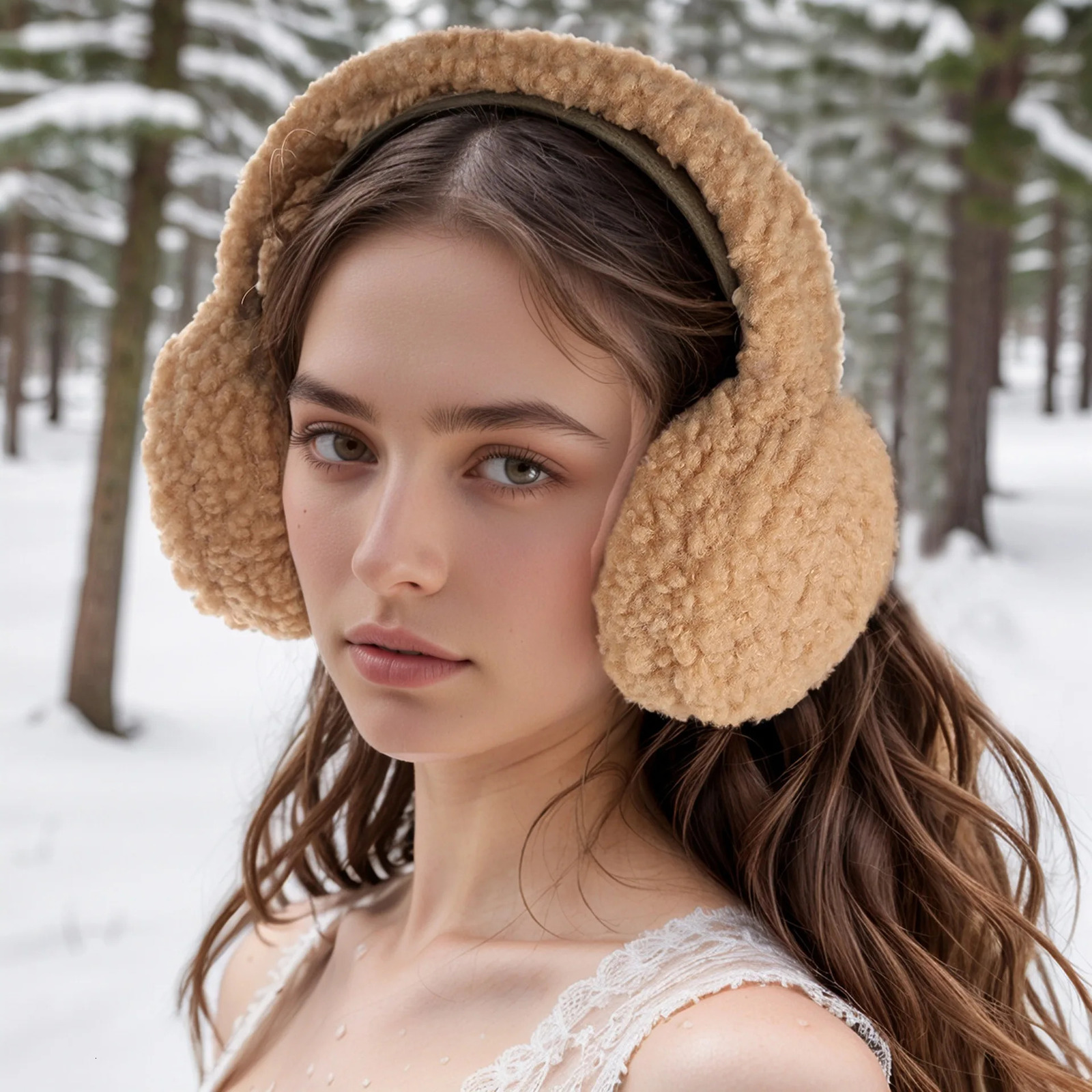 Winter Plush Ear Warm Student Solid Color Ear Cups Cute Ear Warm Simple Ear Protection Wonder Oorbescherming 4e007 250930
