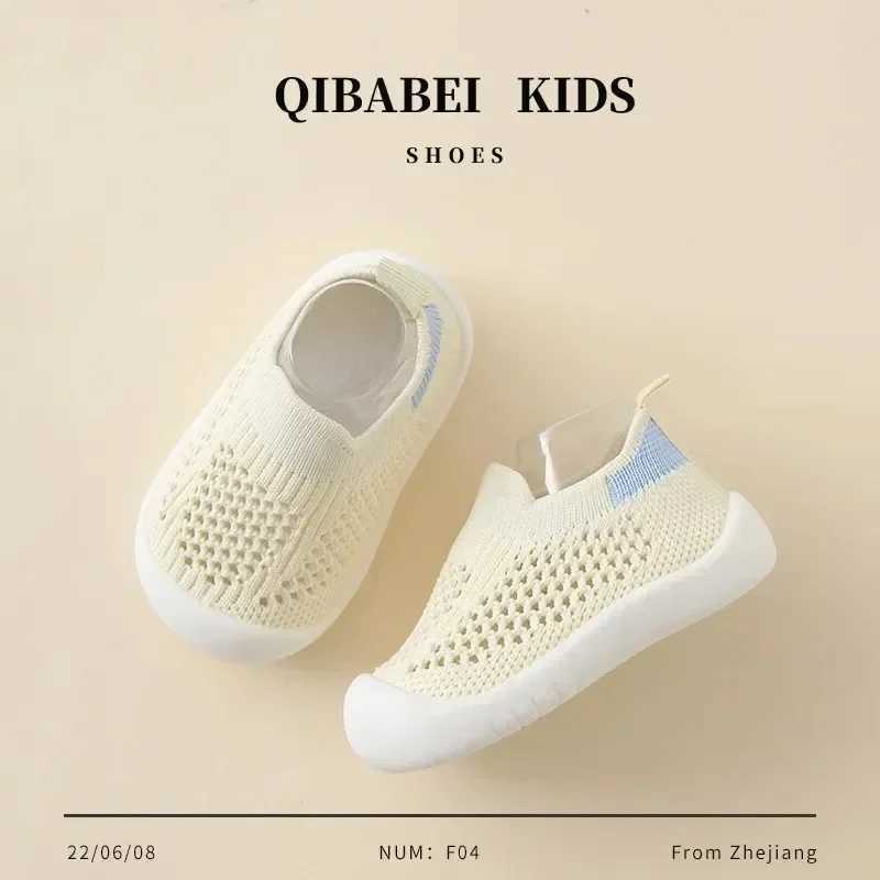 2024 Summer New Baby Soft Sole Nonslip Mesh Breathable Fresh Cute Boys and Girls Comfortable All Match Leisure Toddler ShoesJ250930