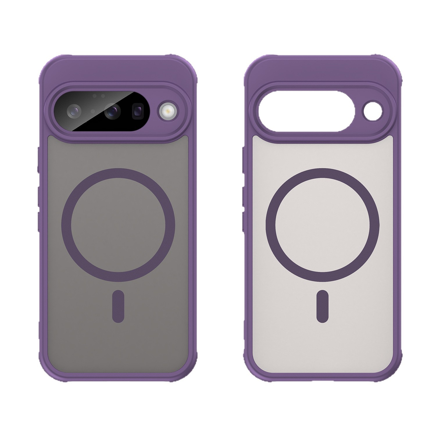 Magnetic Skin Feel PC+TPU Case for Google Pixel 10 10 Pro 10 Pro XL Full Protection Anti-Drop