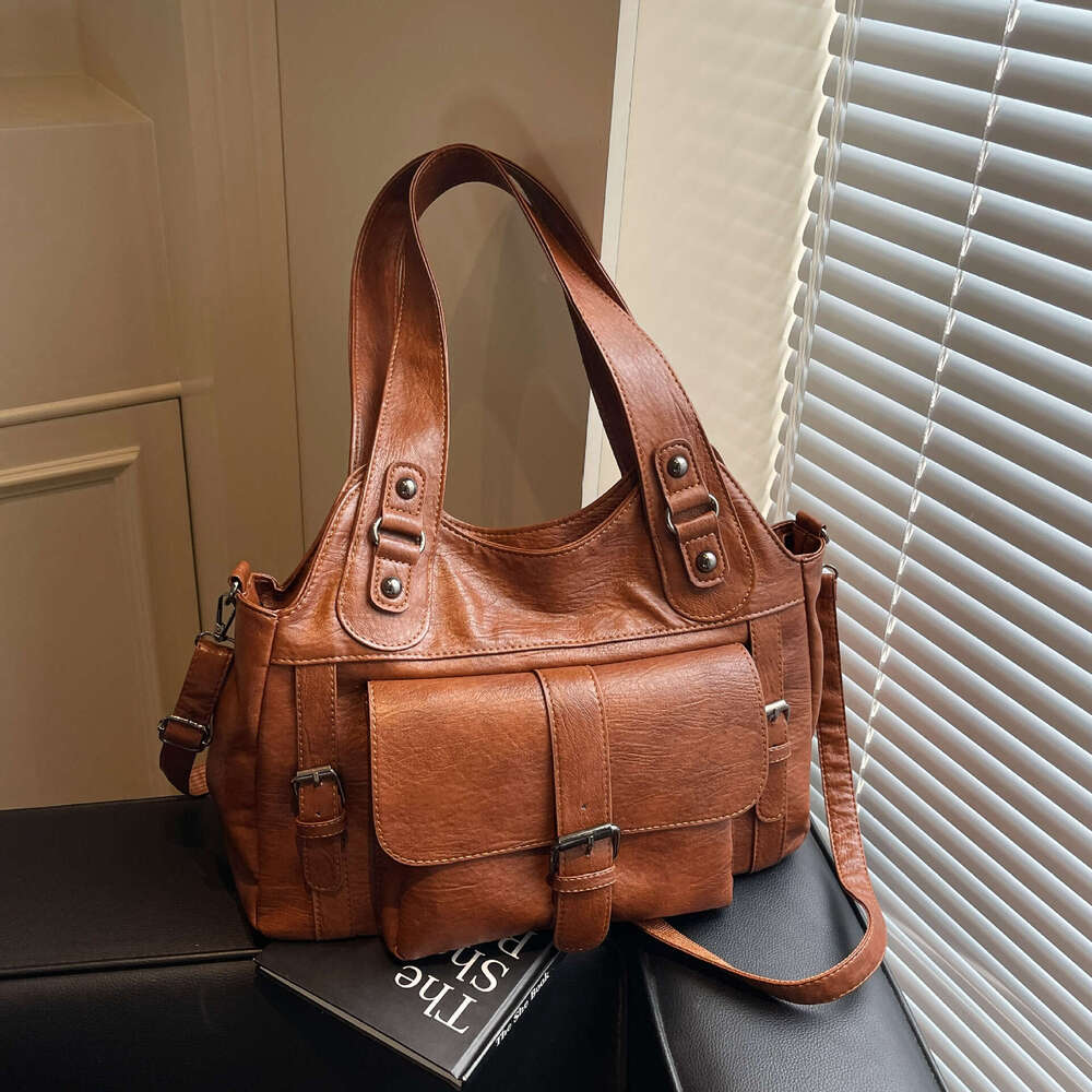 designer bag Luxury bag Large Capacity Casual Underarm for Women, Fashionable New Soft Leather Single Shoulder Crossbody Tote Bag
