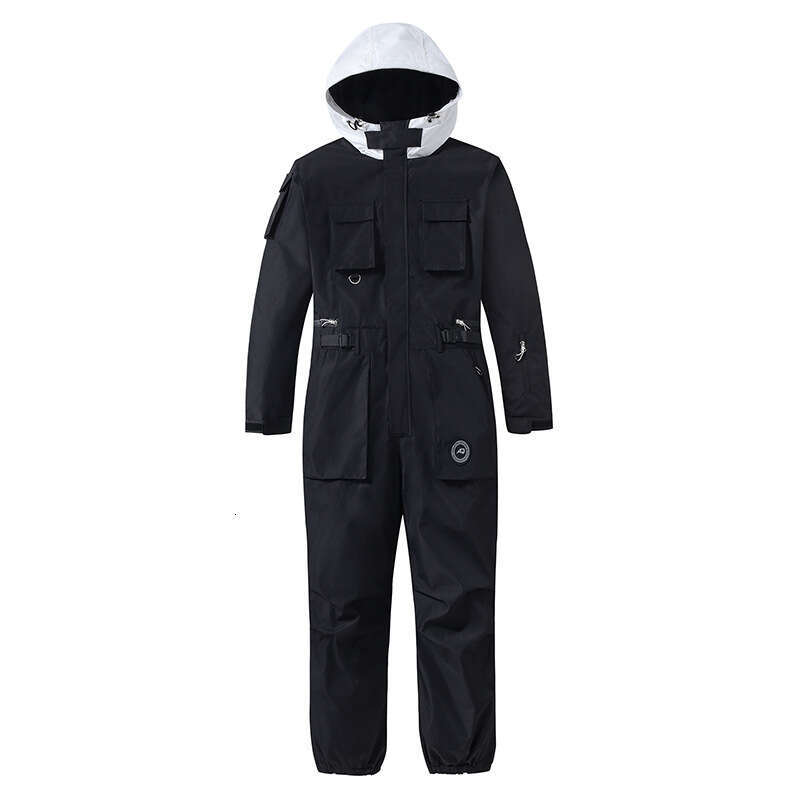For Men And Women, Loose Fit, Winter Outdoor Windproof, Waterproof, Warm Ski Jacket, Snowboard One-Piece Suit