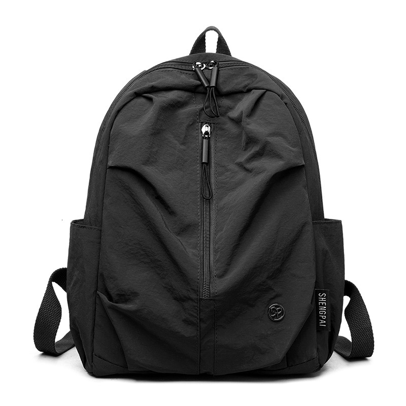 Designer's new colorful pleated backpack 2025 travel bag