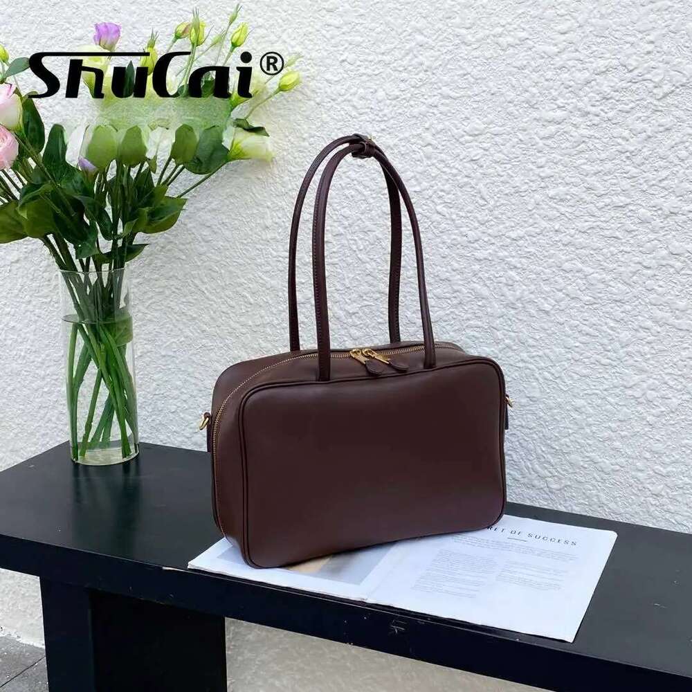 Designer Bags Genuine Leather Fashion Women Shoudler Black Bags Desiger Ladies Crossbody Cowhide Brown Large Bag Female Handbags Coffe Hot Selling