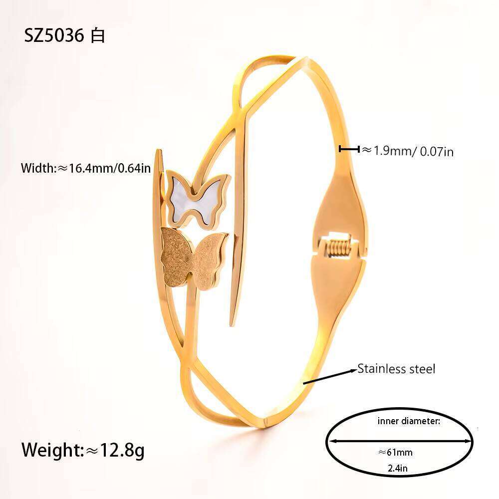 sterling silver Chain Bracelet with Butterfly Design and Decoration, Elegant Women's fashion Jewelry