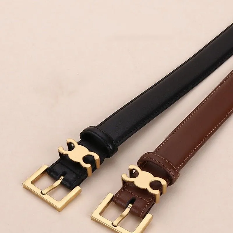 Designer Belt Men and Women Belt Triumphal Arch Genuine Leather Cowhide Luxury Classic Fashion Needle Buckle 2.8CM Multiple Colors nice size 95-115CM