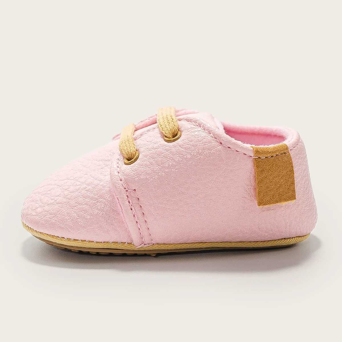 KIDSUN Newborn Baby Shoes Fashion Casual Infant Boys Leather AntiSlip Falt Rubber Sole Toddler First Walkers Baby SneakersJ250930
