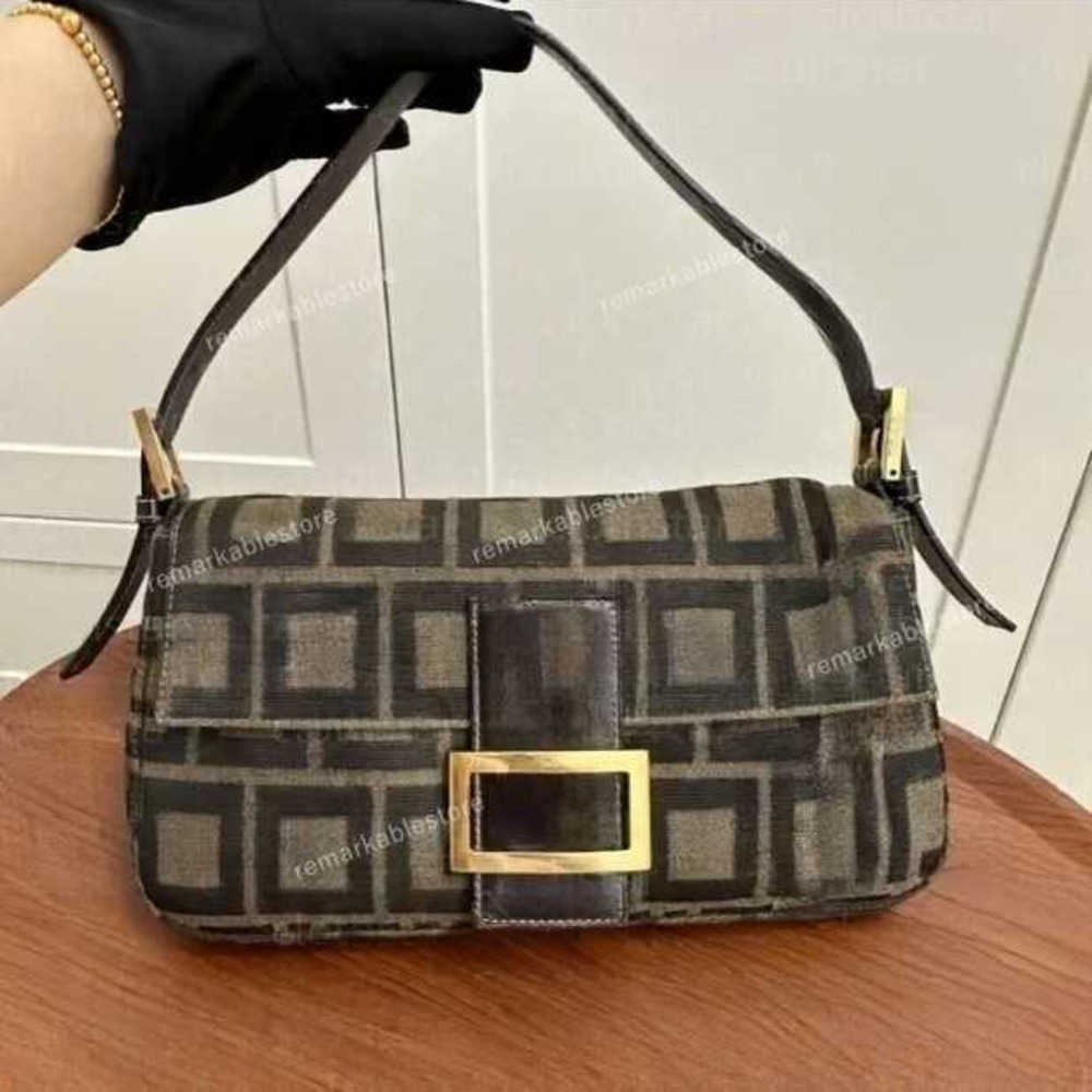 Shoulder Bags Bag Designer Luxury Brand AAA Flip Over Crossbody Handbag Letter Relief Baguette Bag High-End New old Flower Single Shoulder Fashionable Womens Bag