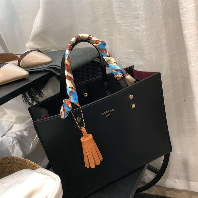 designer bag Luxury bag New Fashion Simple Large Handbag OL Intellectual Women's Tote Briefcase Shoulder Mother-Daughter Bag