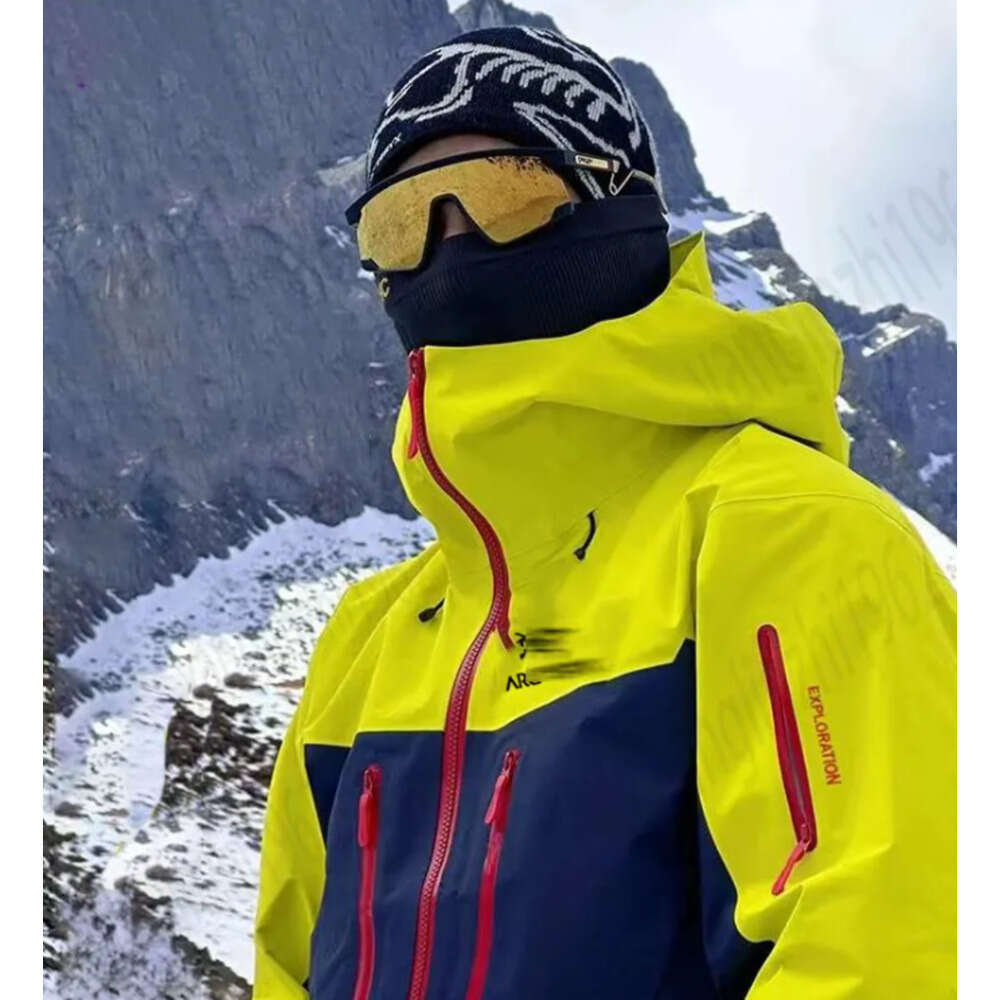 Arcteryrx Jacket Designer Men's Jackets Waterproof Breathable Jacket Outdoors Sports Ski Hiking Bone Bird Windproof Winter Outwear Soft Shell Goretex Jacket B46