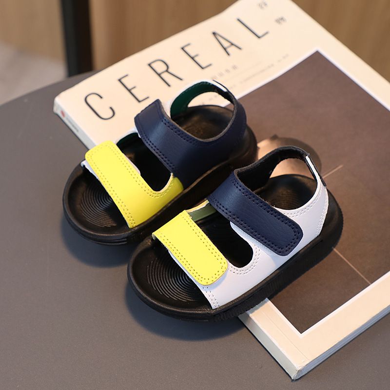 Boys Sandals Baby Shoes Children's Kids Flat Child Beach Shoes Kidszworld Sports Soft Non-slip Casual Toddler Sandals Size 21 - 30 K0705