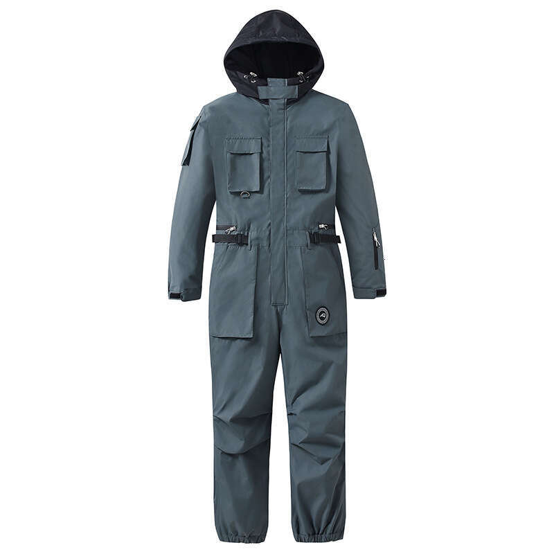 For Men And Women, Loose Fit, Winter Outdoor Windproof, Waterproof, Warm Ski Jacket, Snowboard One-Piece Suit