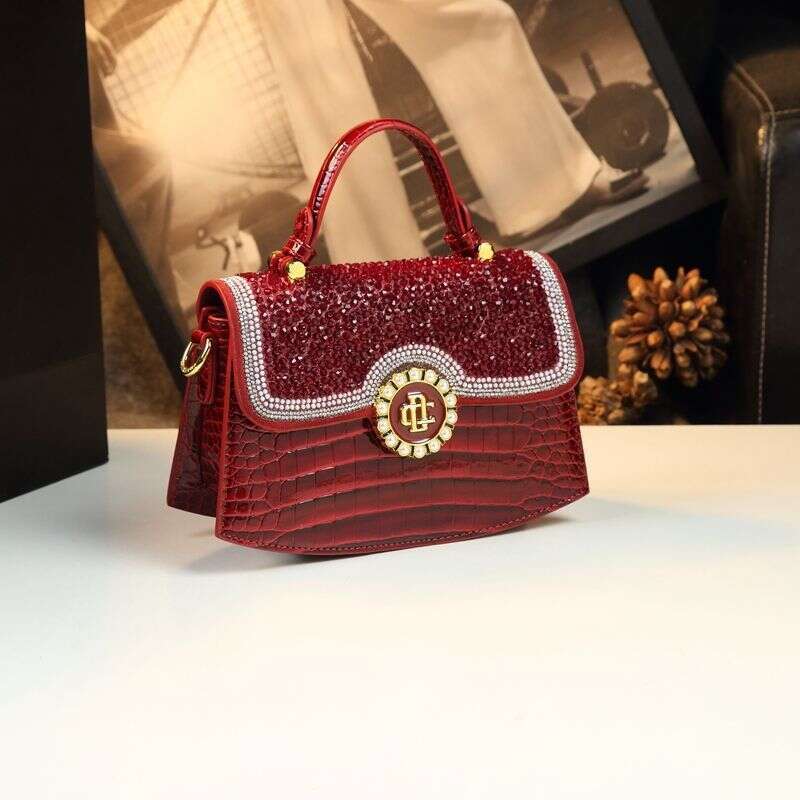 Luxury bag High end Handbag Trendy New Style Textured Luxurious Genuine Leather Single Shoulder Crossbody Bag Women s Light