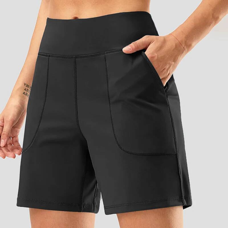 Seamless Sport For Women Summer Elastic Scrunch High Waist Push Up Tummy Control Gym Fiess Workout Yoga Shorts dongdumaoyi