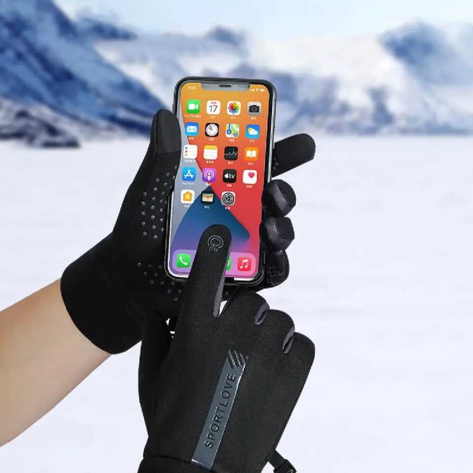 Winter Gloves Women Cycling Bike Thermal Cold Resistance Wind Waterproof Bicycle Warm Outdoor Running Skiing Mittens Z250925