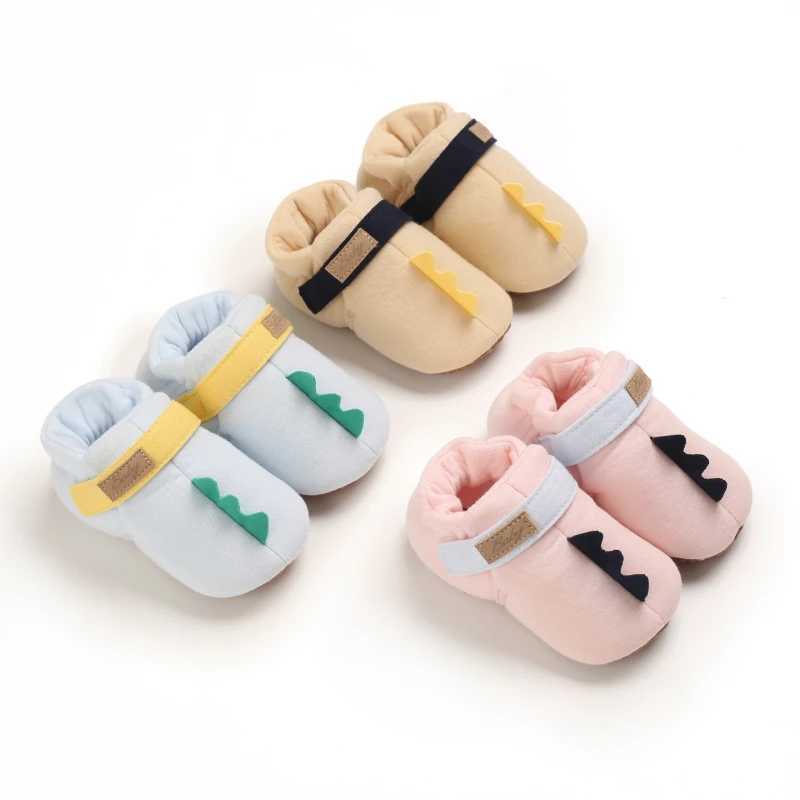Autumn Baby Shoes Newborn Never Falls Off Shoes One Year Old Baby Soft Soled Walking Shoes Spring And Autumn Cloth ShoesJ250930