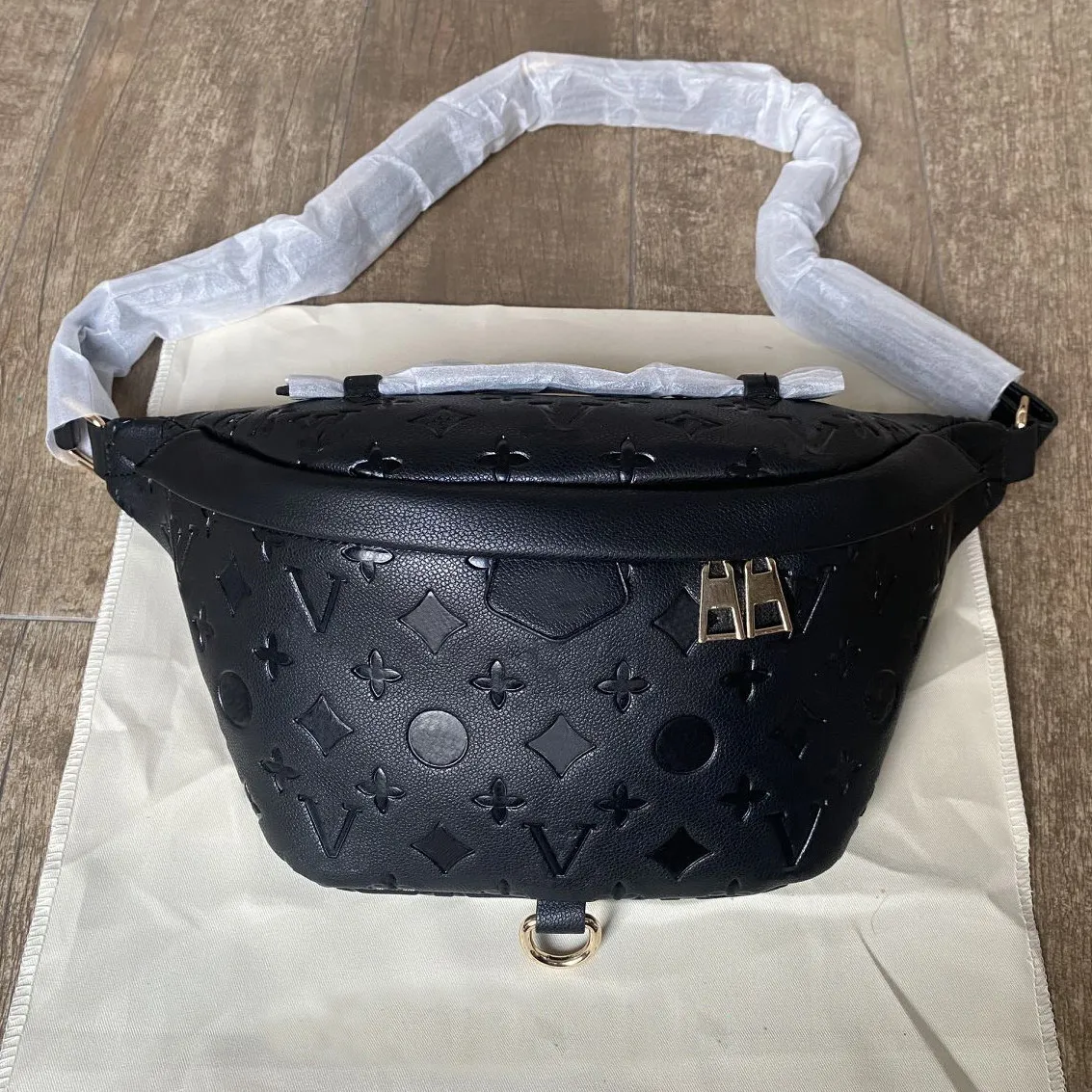 Luxury Designer bag Bumbag Cross Body Waist Bags Temperament Bumbags Fanny Pack Bum Brown flower Famous louisities vittonn bag viitton vuittion