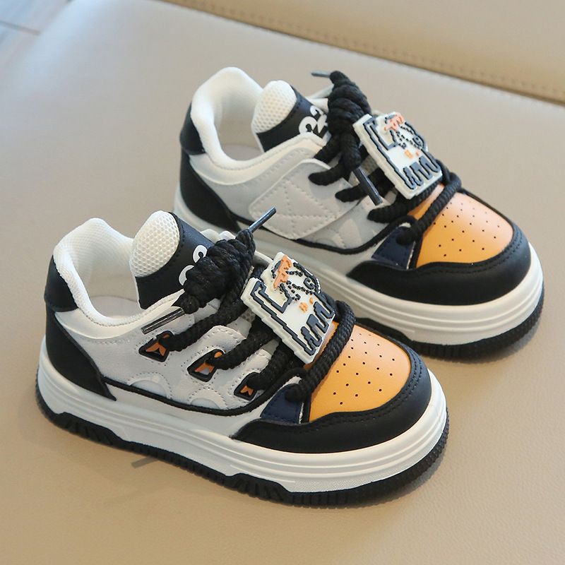 Toddler's Fashion Cartoon Casual Sports Shoes Kid's School Running Kidszworld Sneakers Child Trendy Board Shoes Sizes 5.5C-1Y K0659