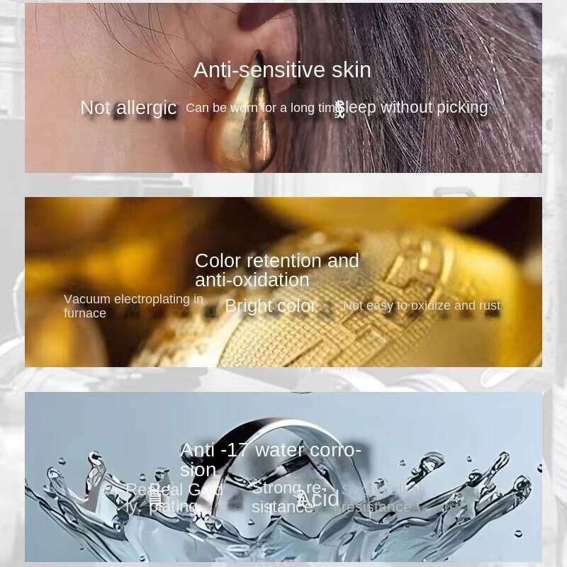 Fashion Gold Non-Fading Jewelry Sterling silver High-End Quality Beautiful Clover Bracelet
