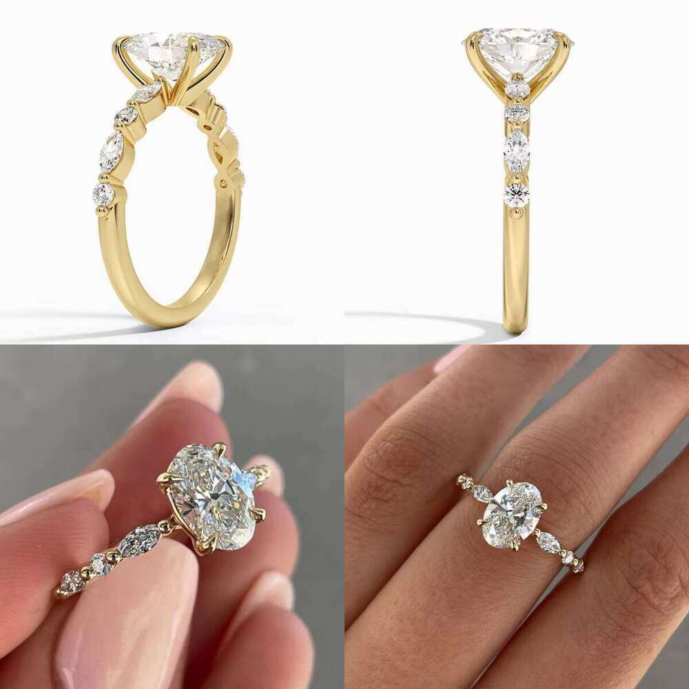 Gia Igi Certified Cvd HPHT Lab Grown 14k Engagement Ring Unisex Jewelry