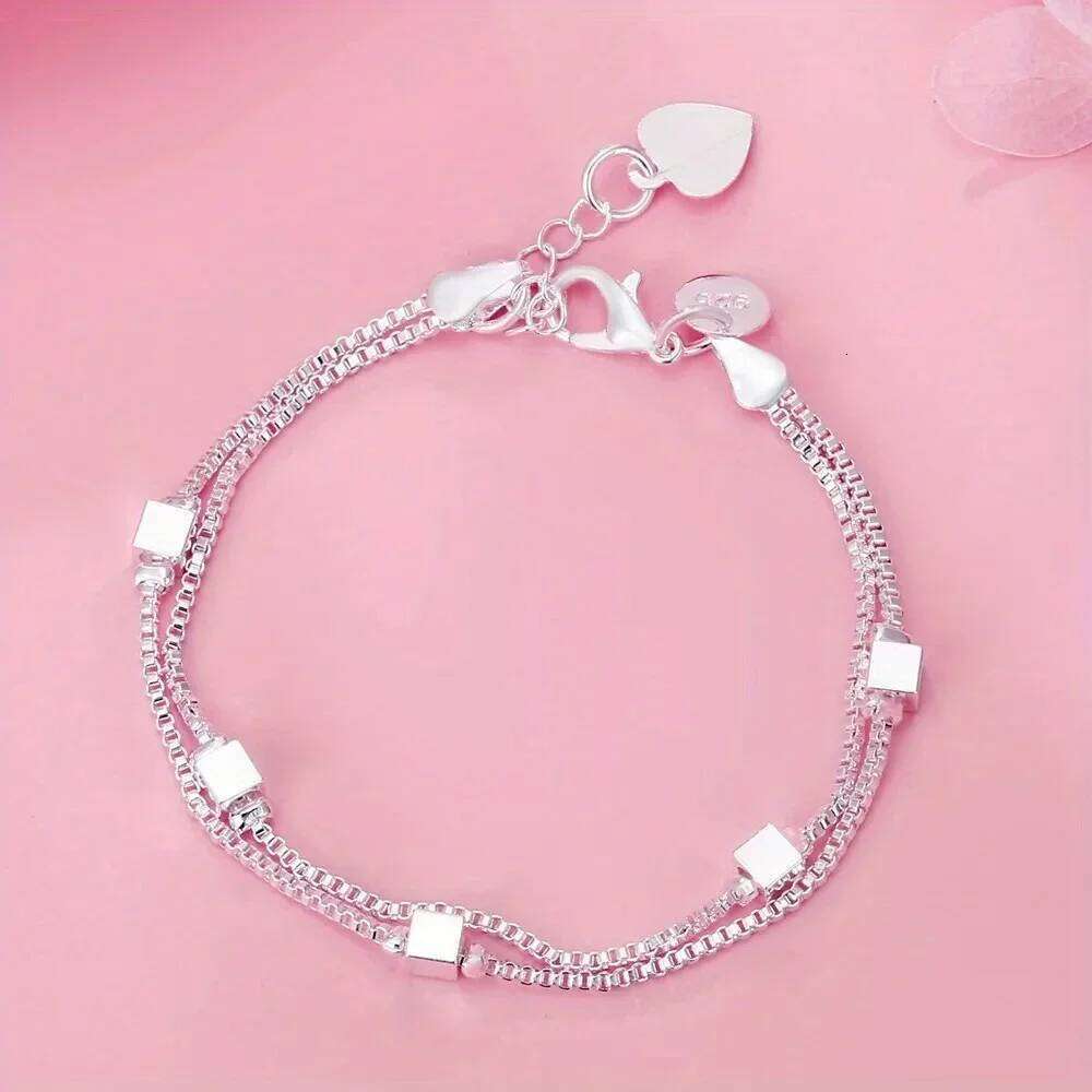 New popular Sterling Sier special Chain Bracelets for women men Party Wedding streetwear Jewelry Anniversary Gifts