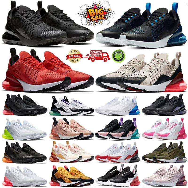270 Running Shoes 270s React Triple Black White Sneaker Light Soft Pink Anthracite Core White Olive UNC Light Bone Grape Brown Red Mens Womens Sport Sneakers