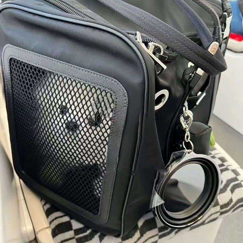 2025 new Stylish Trendy Brand Canine & Fee Backpack - Comfortable Pet Outing Bag with High-Quality Materials