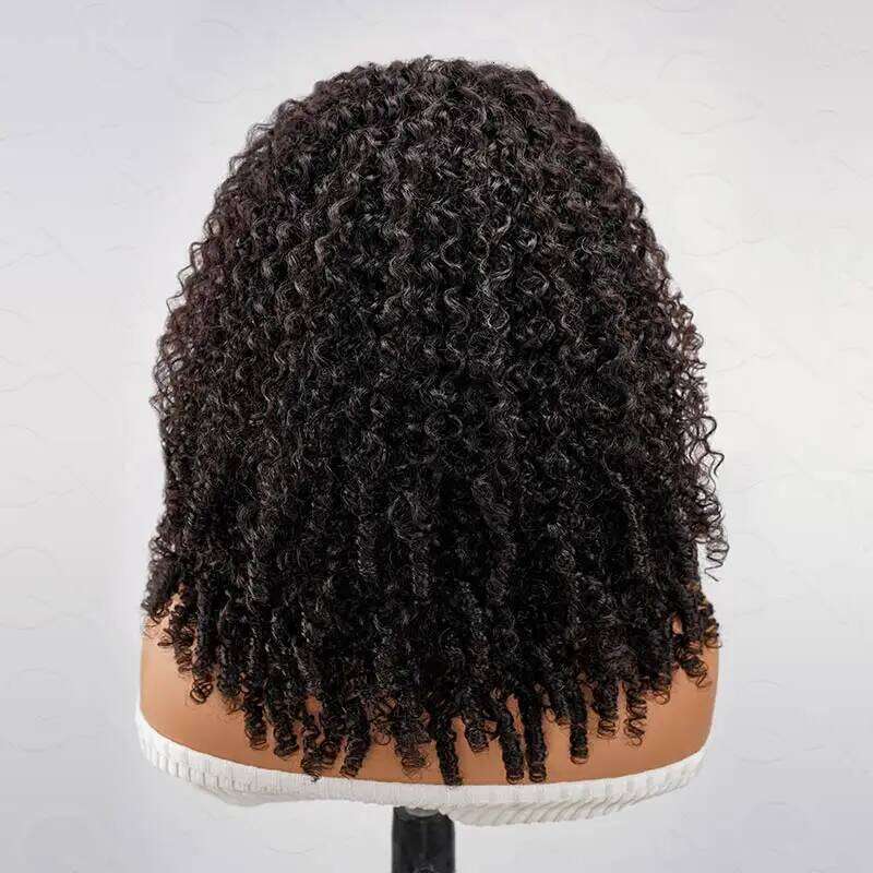 Glueless HD Front Wigs Burmese 5X5 Pre Cut Lace Closure 3S Deep Curly Virgin Human Hair Wig Zero Stress Wear Xiusiyuan2510