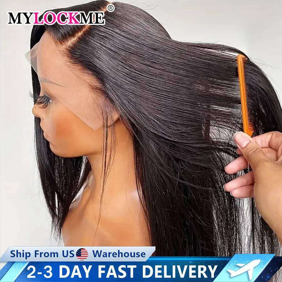 13X6 13X4 Bone Straight Human Frontal Wig 4X4 5X5 Glueless Lace Closure Wigs For Women Pre Plucked Cheap Hair Xiusiyuan2510