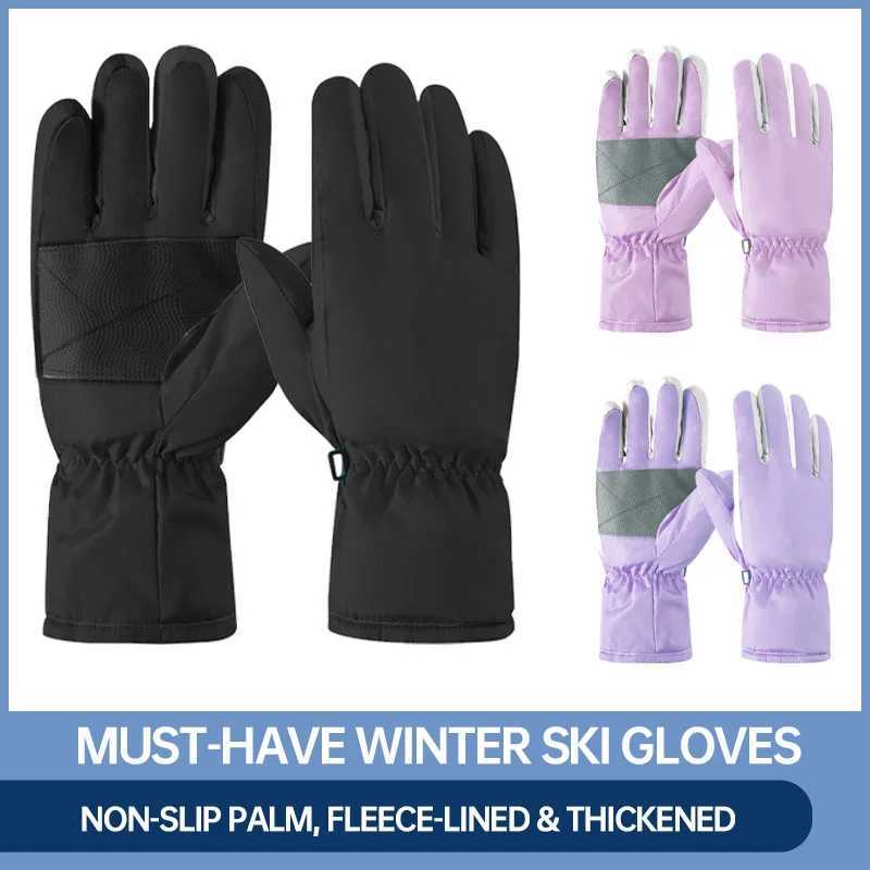 Winter Ski Gloves Waterproof Ultralight Snowboard Gloves Motorcycle Riding Snow Keep Warm Touch Screen Windproof Gloves Z250925