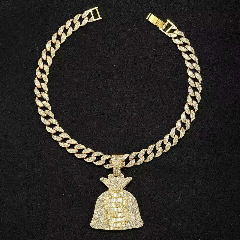 DHcollections New Punk Pendant Hiphop Alloy Necklace, Accessories For Women And Men