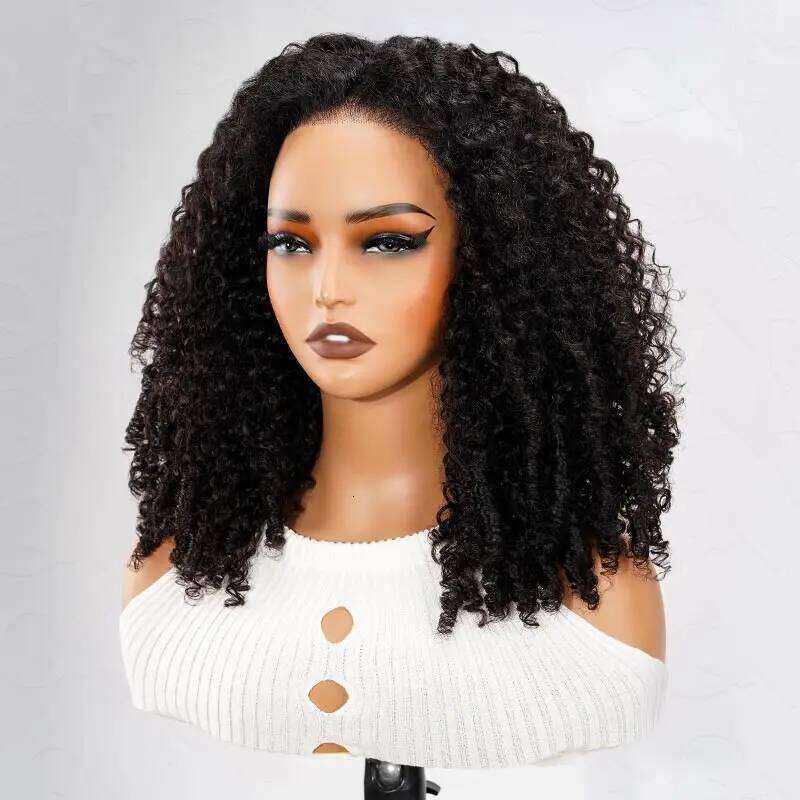 Glueless HD Front Wigs Burmese 5X5 Pre Cut Lace Closure 3S Deep Curly Virgin Human Hair Wig Zero Stress Wear Xiusiyuan2510
