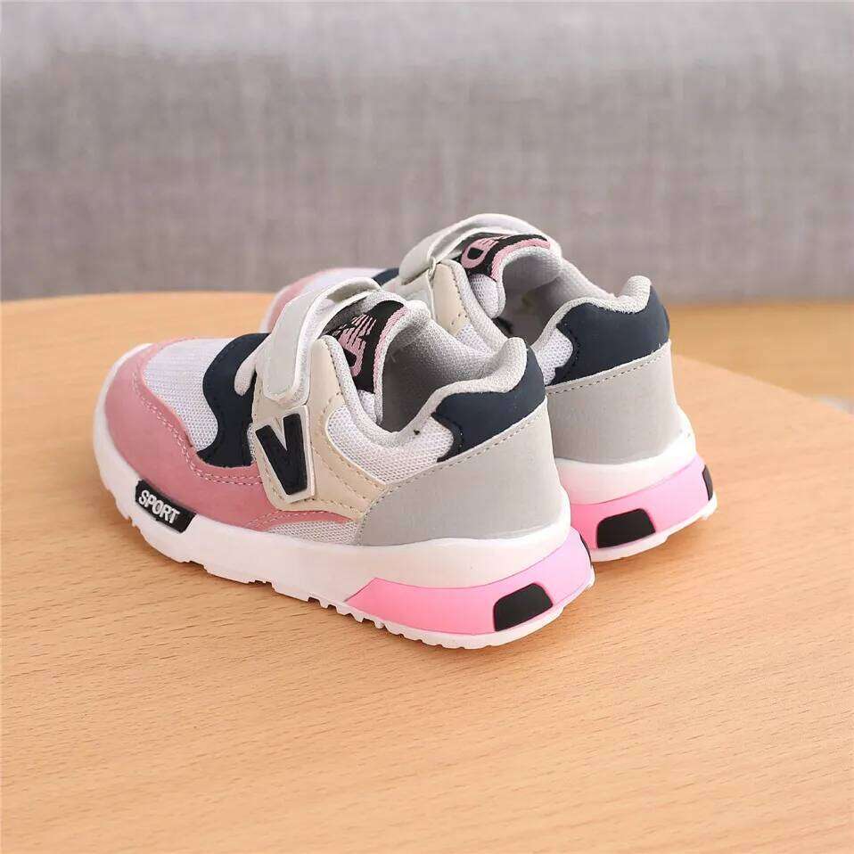 Spring Autumn Kids Baby Boys Girls Children's Casual Sneakers Breathable Soft Anti-Slip Running Sports Shoes Size