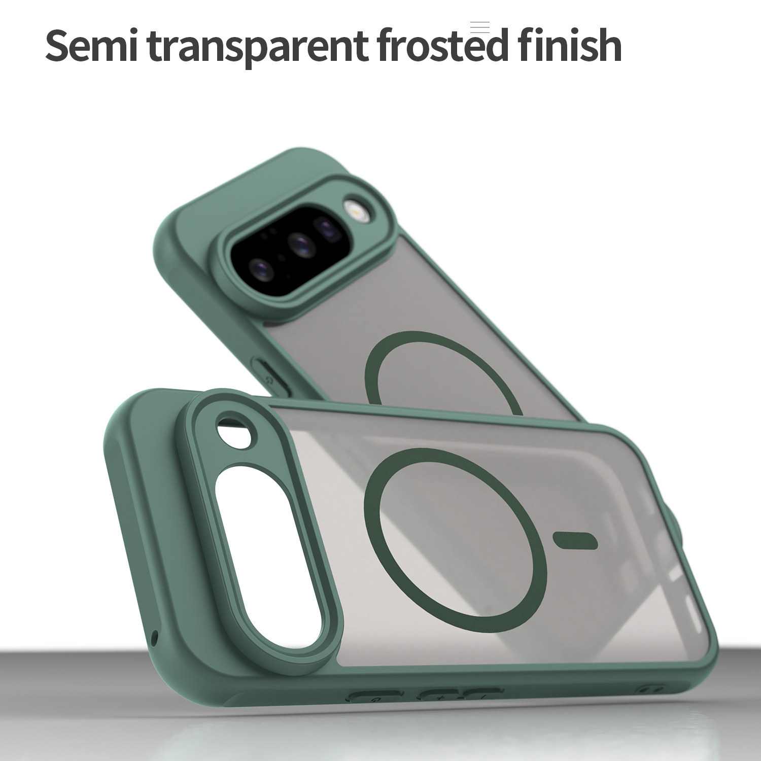 Magnetic Skin Feel PC+TPU Case for Google Pixel 10 10 Pro 10 Pro XL Full Protection Anti-Drop
