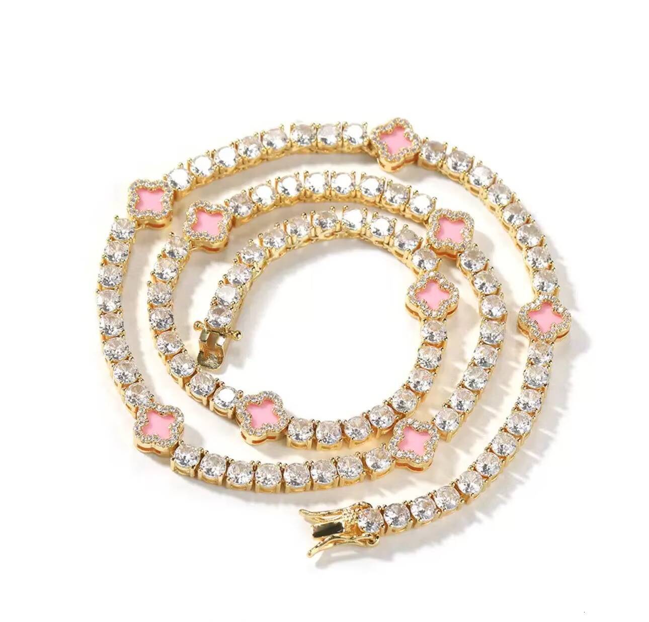 Most Demanded Moissanite Diamond Tennis Chain Lightweight or Durable Great for Layering Chains Available at Factory Price
