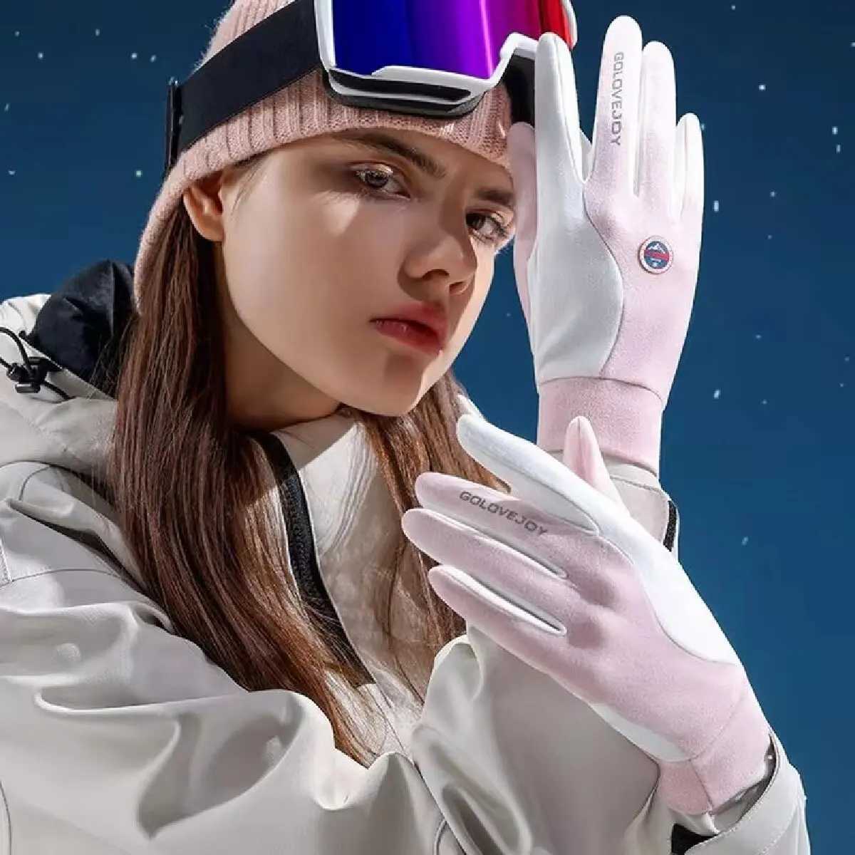 Unisex Ski Gloves Liner Inner Thin Touchscreen Party Usefulness Gloves Ultralight Sports Riding Velvet Windproof Gloves Z250925