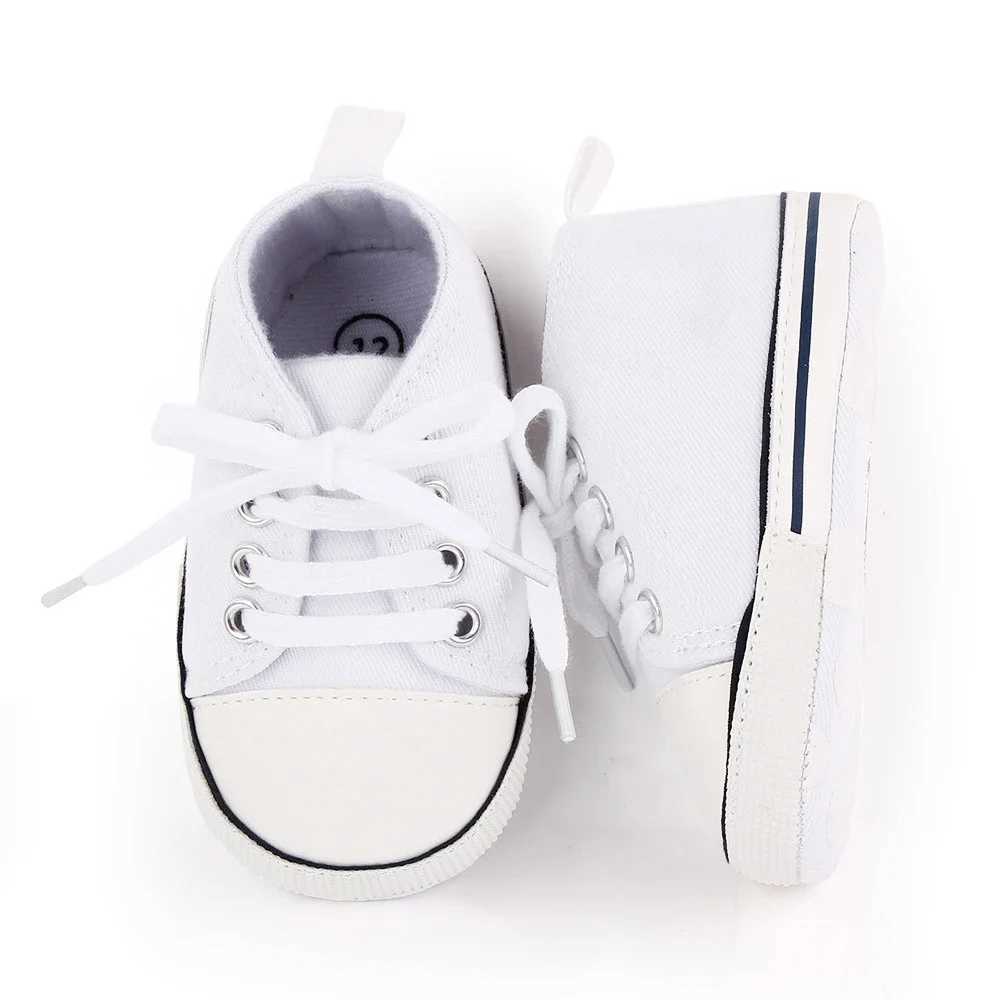 Baby Canvas Classic Sneakers Newborn Print Star Sports Baby Boys Girls First Walkers Shoes Infant Toddler Antislip Baby ShoesJ250930