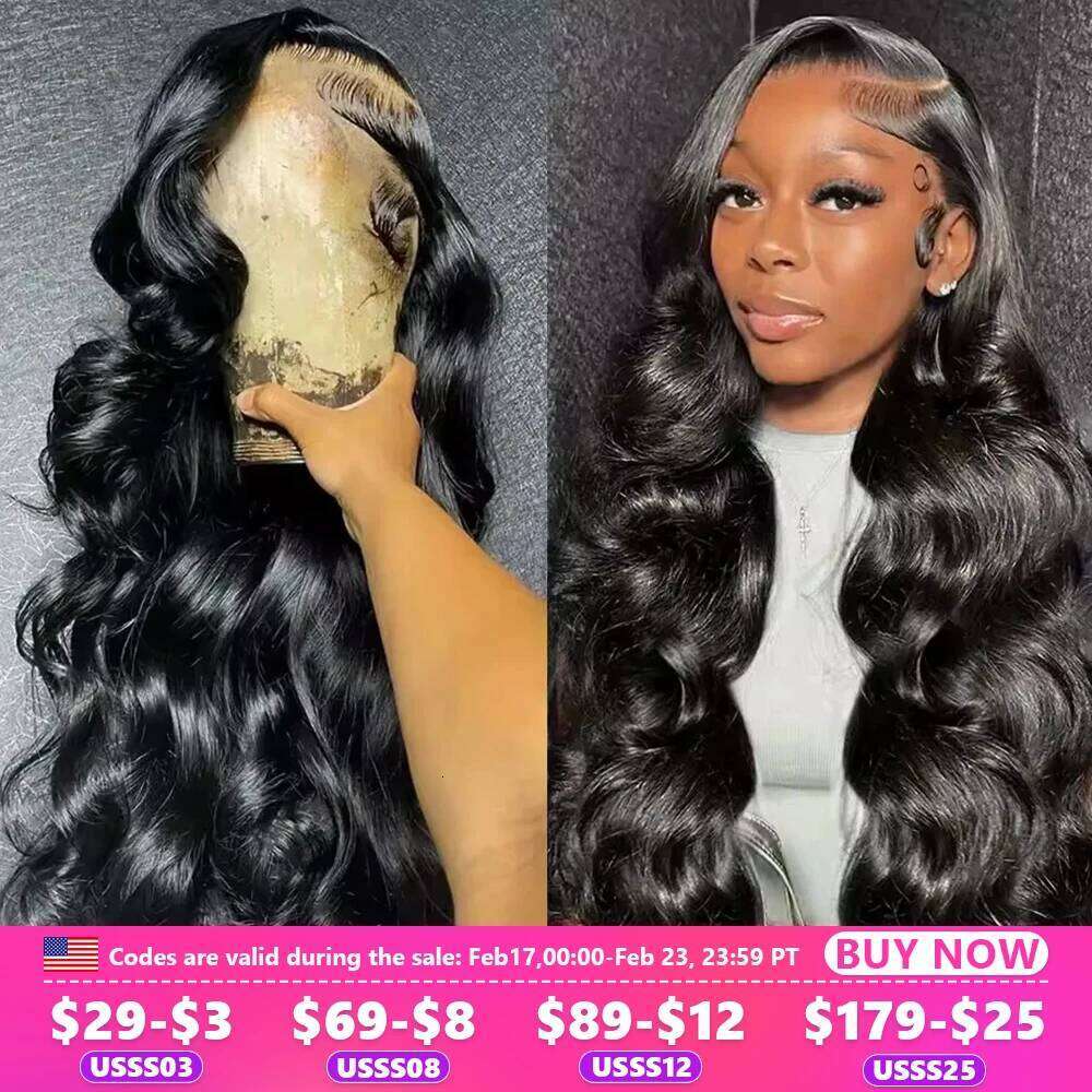 Body Wave 6X4 5X5 Wear Go Glueless Wig Human Hair Transparent Lace Closure 13X4 13X6 360 Frontal Wigs For Black Women Xiusiyuan2510