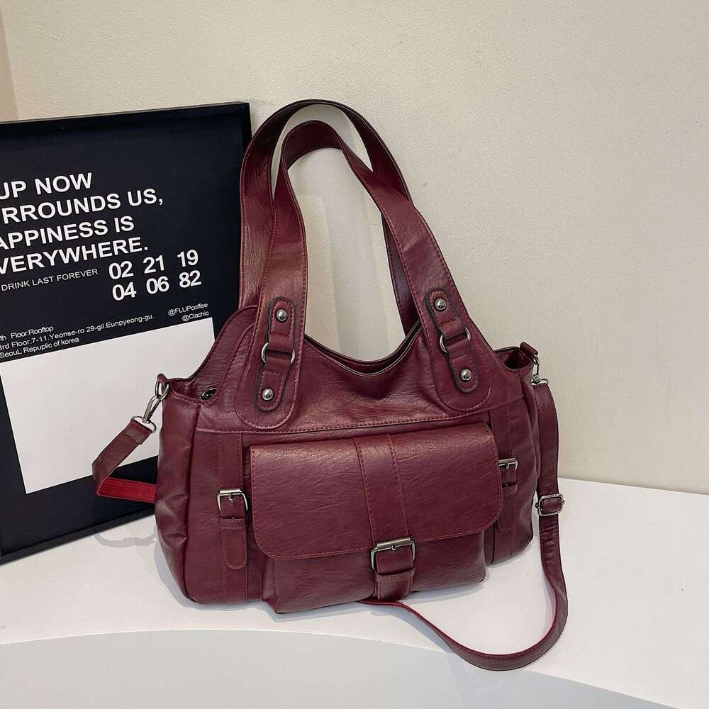 designer bag Luxury bag Large Capacity Casual Underarm for Women, Fashionable New Soft Leather Single Shoulder Crossbody Tote Bag