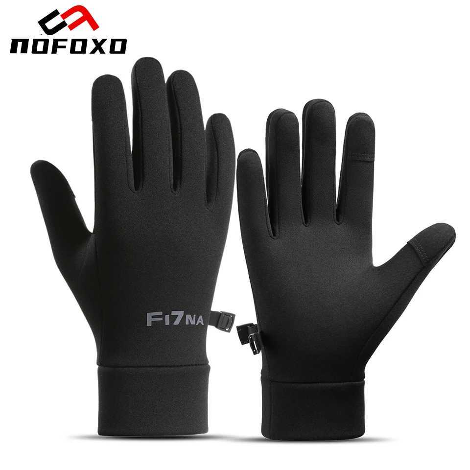 NOFOXO Windproof Warm Winter Waterproof Touchscreen Gloves Thermal Riding Warm Gloves Cold Weather Cycling Motorcycle Ski Gloves Z250925