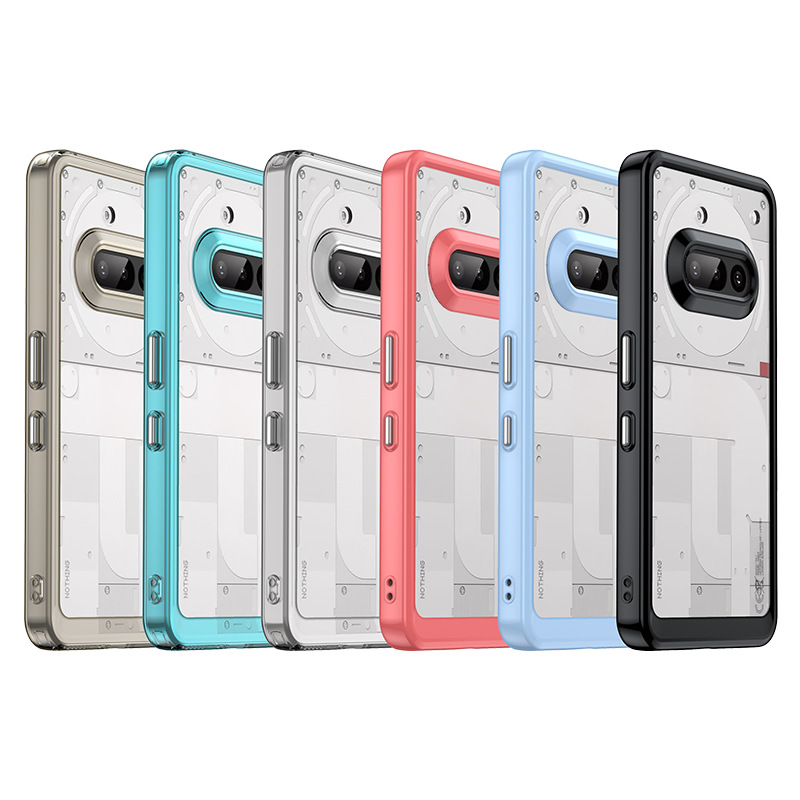 Nothing Phone 3A/Pro Compatible - Vibrant Transparent Acrylic Case Ensuring Ultimate Device Security Against Drops