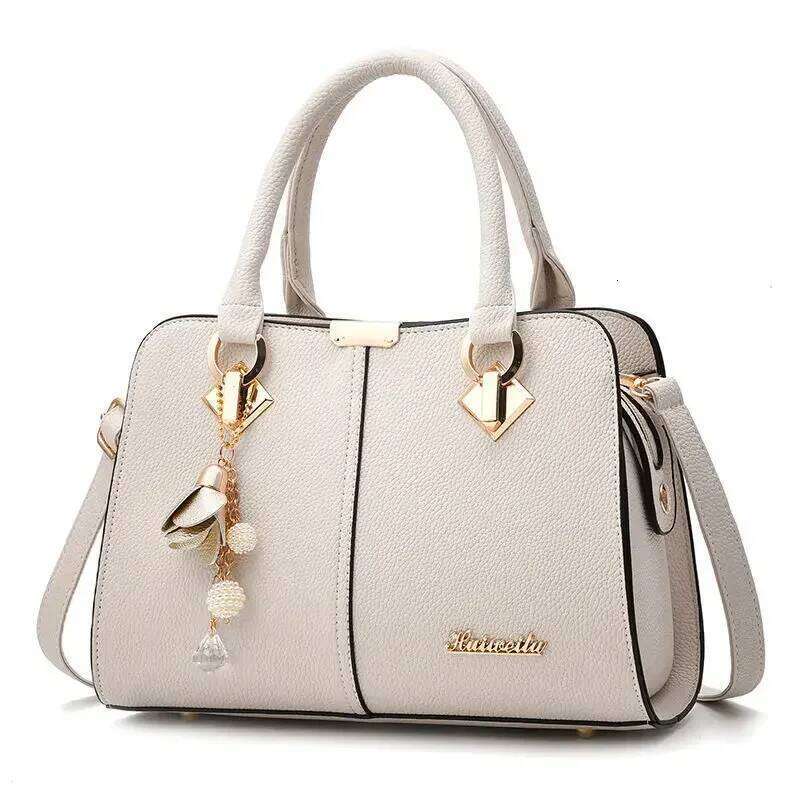 New Woman Shoulder Large Capacity Handbag for Women Crossbody PU Portable Bucket Bag Ladies Messenger Tote Bags