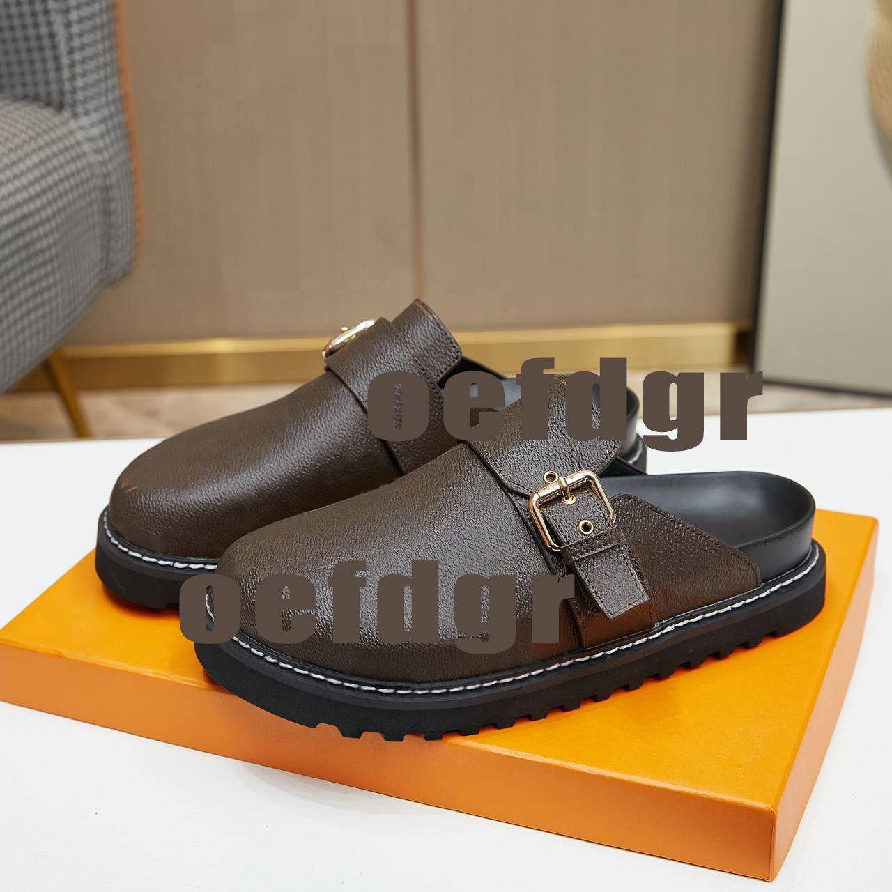 Sandals Famous Designer Women Men 35-45 luxury Slides Slipper Pool Pillow Platform Sandals Classic Brand Summer Scuffs Flat Comfort Mule Denim Embossed Soft Sandal