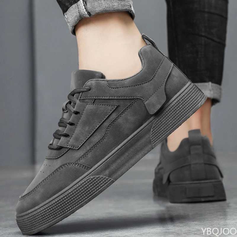 Mens shoes spring autumn thick soled height increasing trendy shoes for casual sports simple comfortable non slip board shoes Z250930