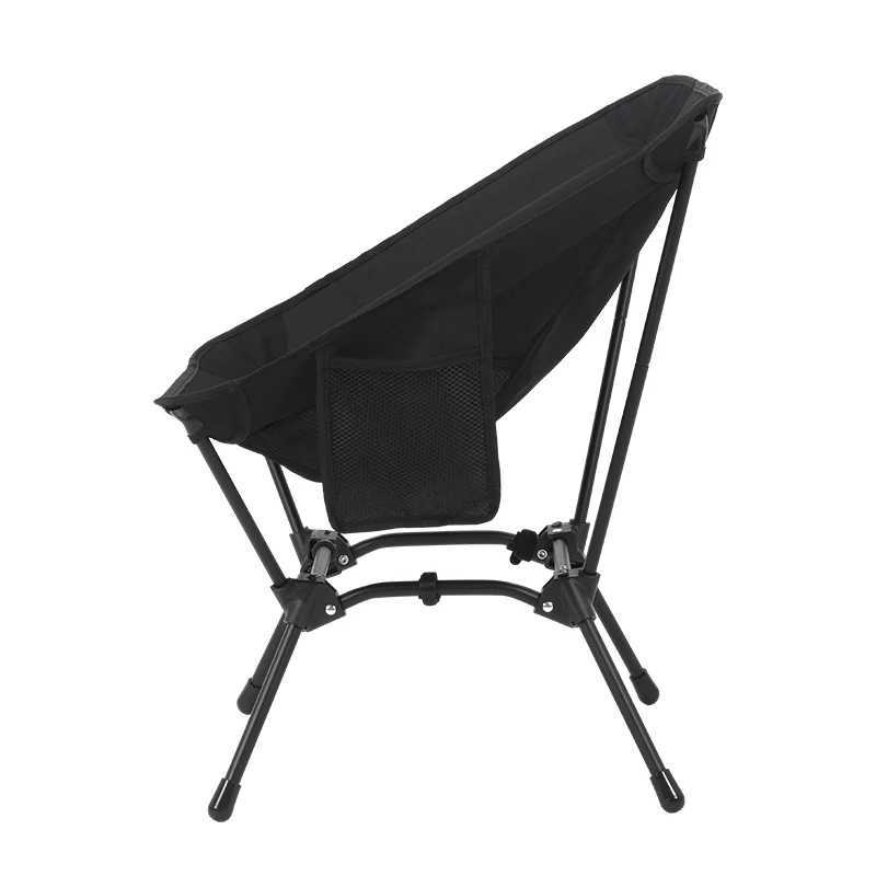 Square Structure Beach Fishing Stool Convenient FourCorner Camping Folding Chair Lightweight Iron Tube Moon Chair J250930