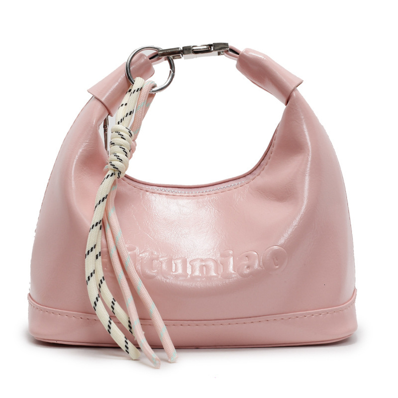 Women's New Fashionable Retro Luxury Bag Autumn/Winter Korean Style Bright Surface Simple Style Women's Solid Color Handbag Designer Bag
