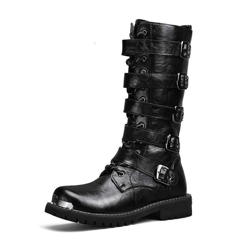 Motorcycle boots four seasons mens hightop outdoor offroad cycling boots safety protection nonslip cycling boots work boots 250930